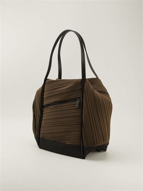 issey miyake pleated bag